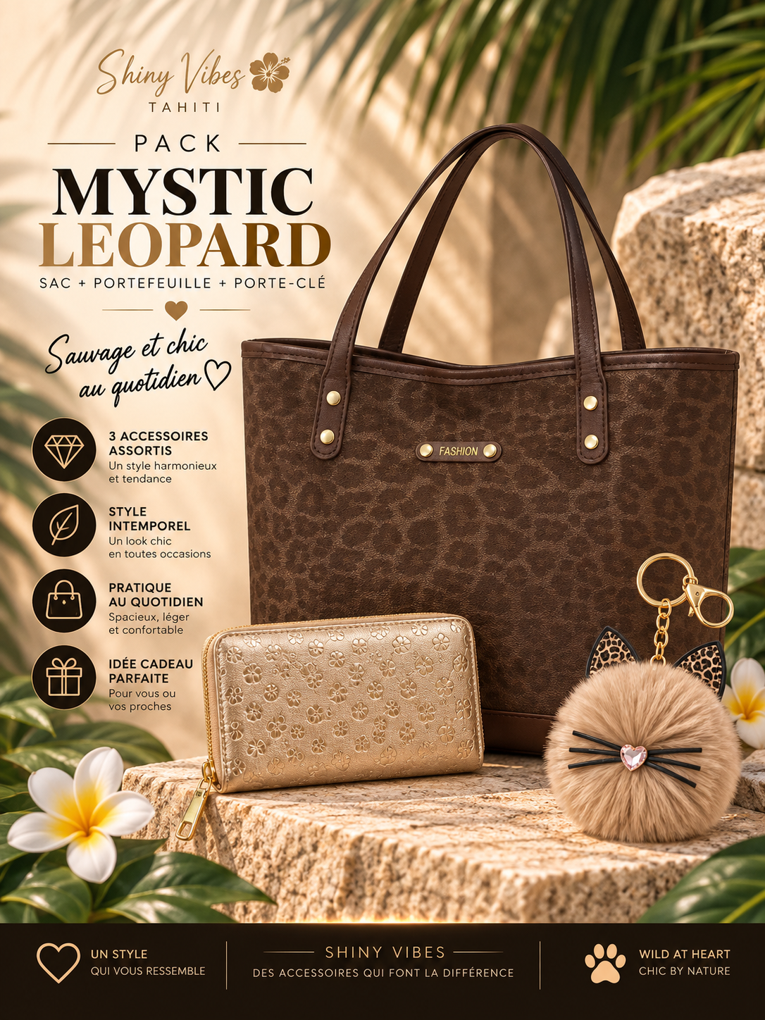 🤎PACK MYSTIC LEOPARD
