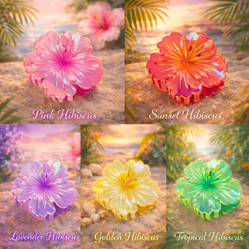 🌺PINCE HIBISCUS – Tropical touch
