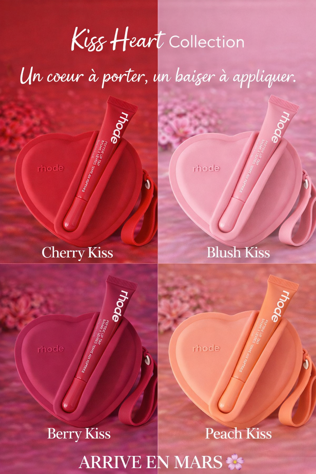 💋 KISS HEART – Cœur & Lip glow