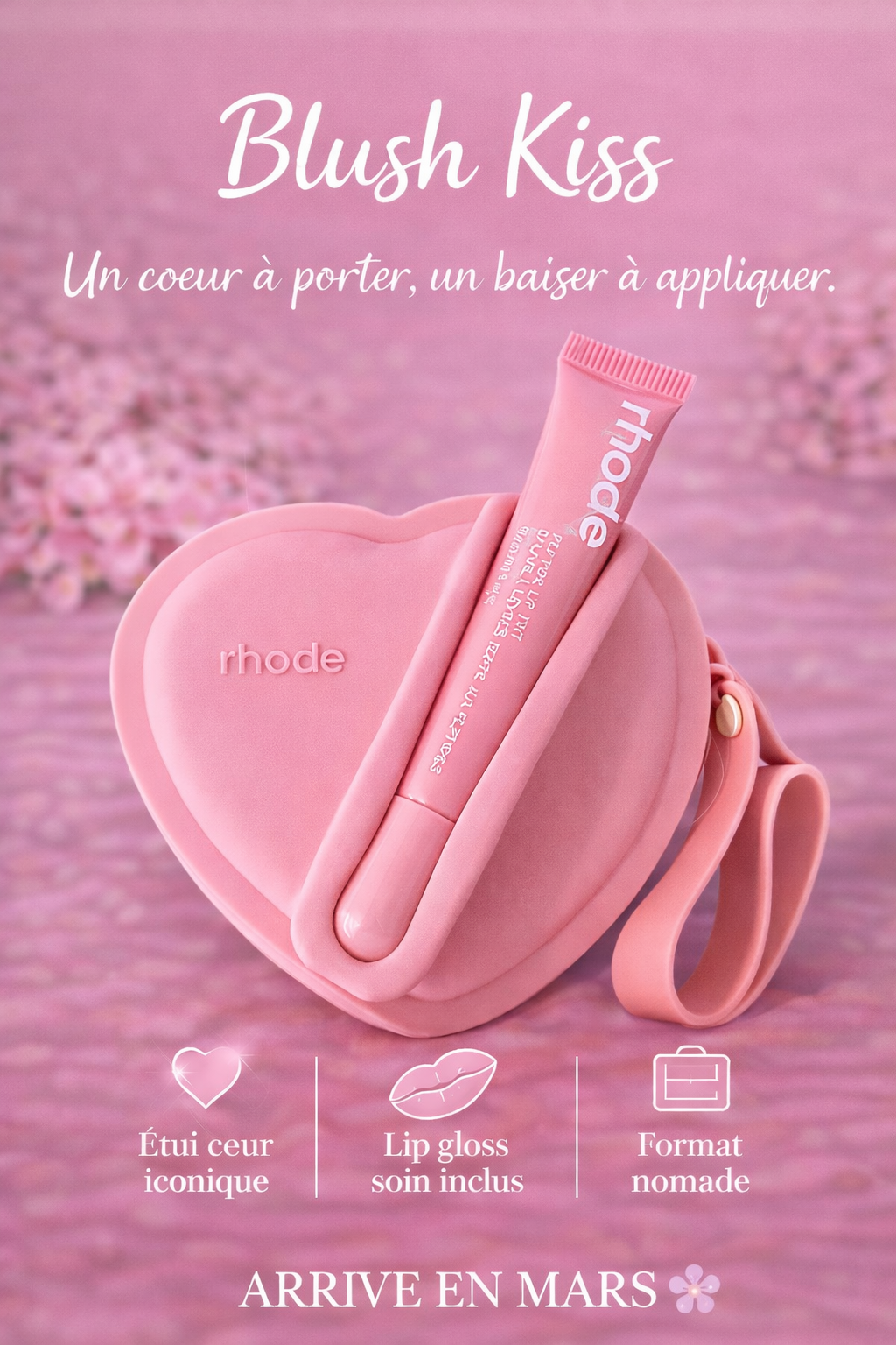 💋 KISS HEART – Cœur & Lip glow