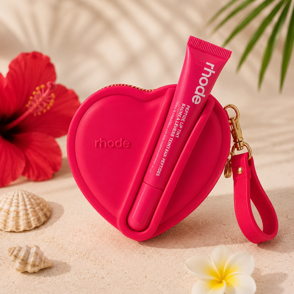 Kiss Heart – Porte-monnaie cœur & gloss assorti