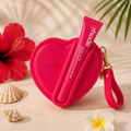 Kiss Heart – Porte-monnaie cœur & gloss assorti
