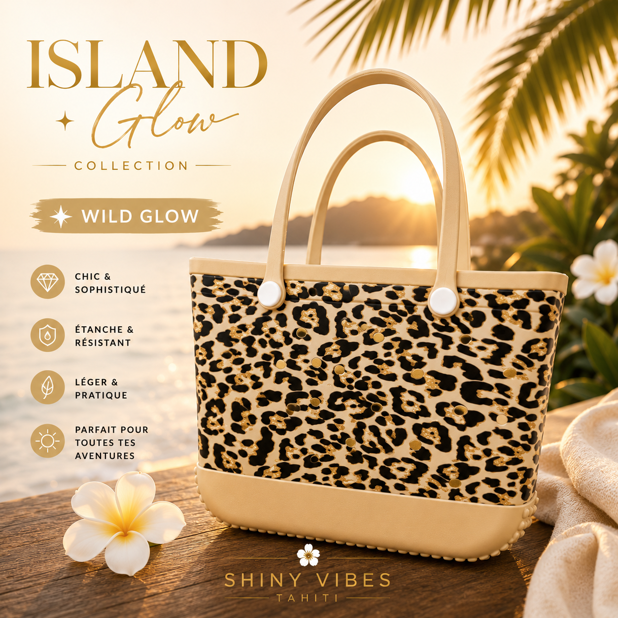 🌺SACS ISLAND GLOW– VIBES TROPICALES
