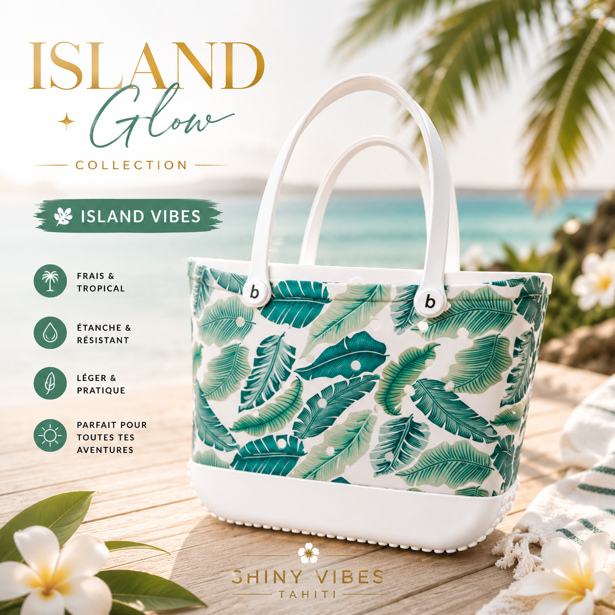 🌺SACS ISLAND GLOW– VIBES TROPICALES